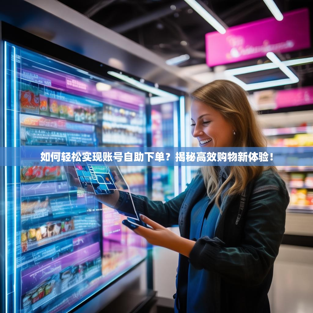 如何轻松实现账号自助下单？揭秘高效购物新体验！