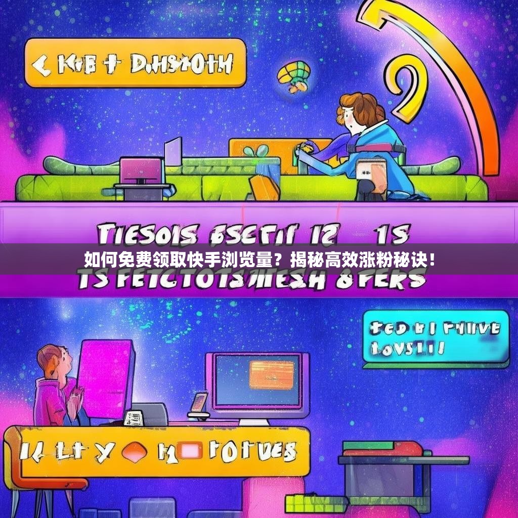 如何免费领取快手浏览量？揭秘高效涨粉秘诀！