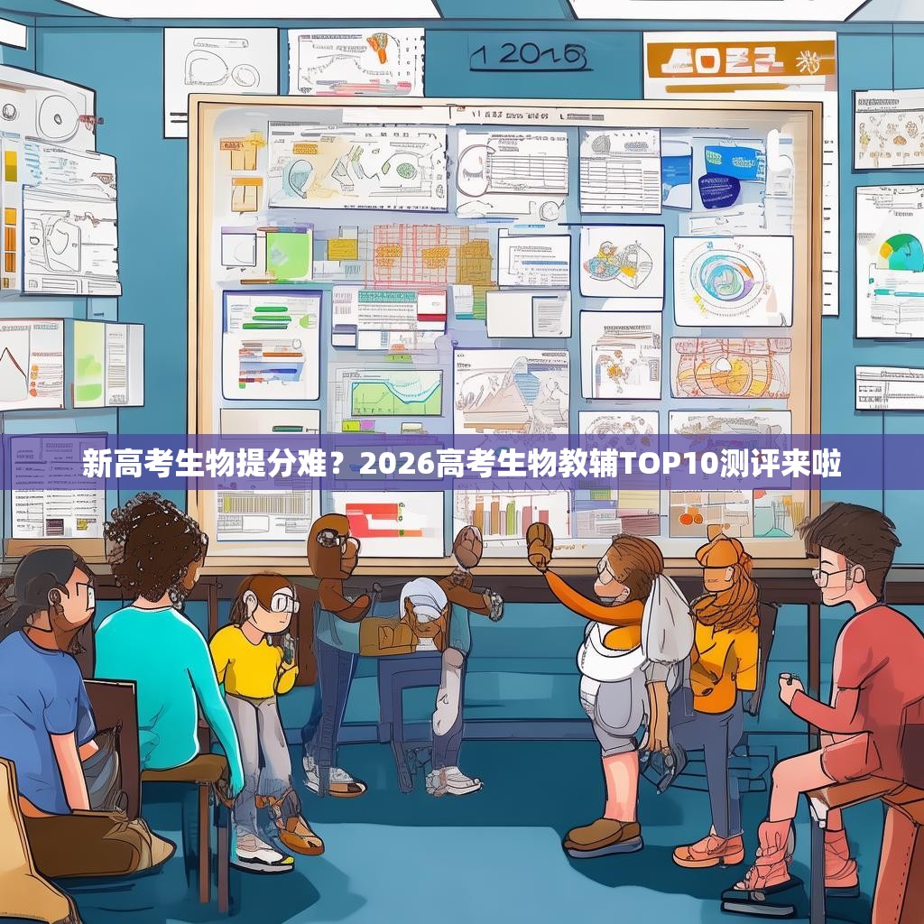 新高考生物提分难？2026高考生物教辅TOP10测评来啦