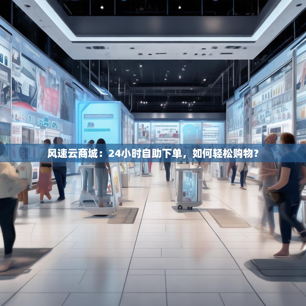 风速云商城：24小时自助下单，如何轻松购物？