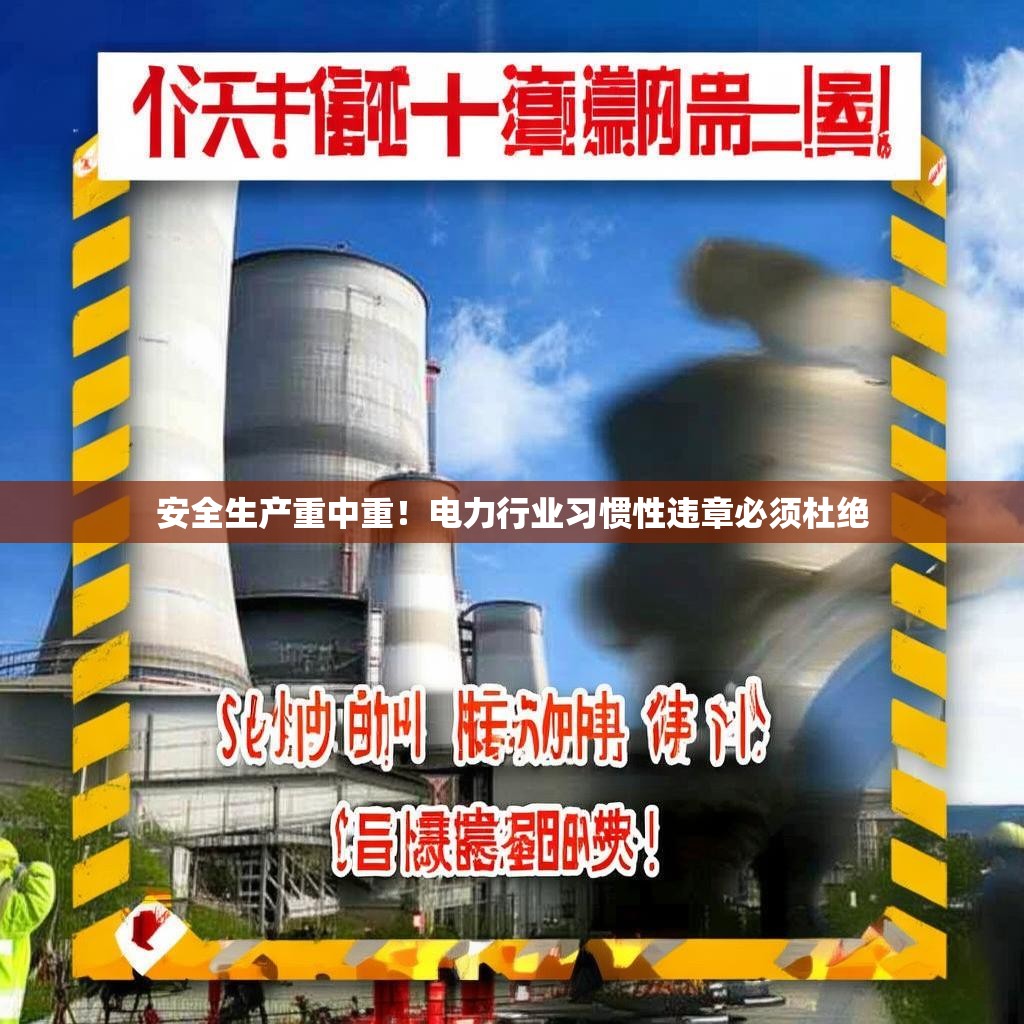 安全生产重中重！电力行业习惯性违章必须杜绝