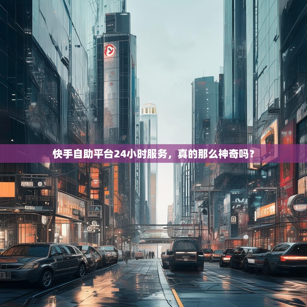 快手自助平台24小时服务,真的那么神奇吗?