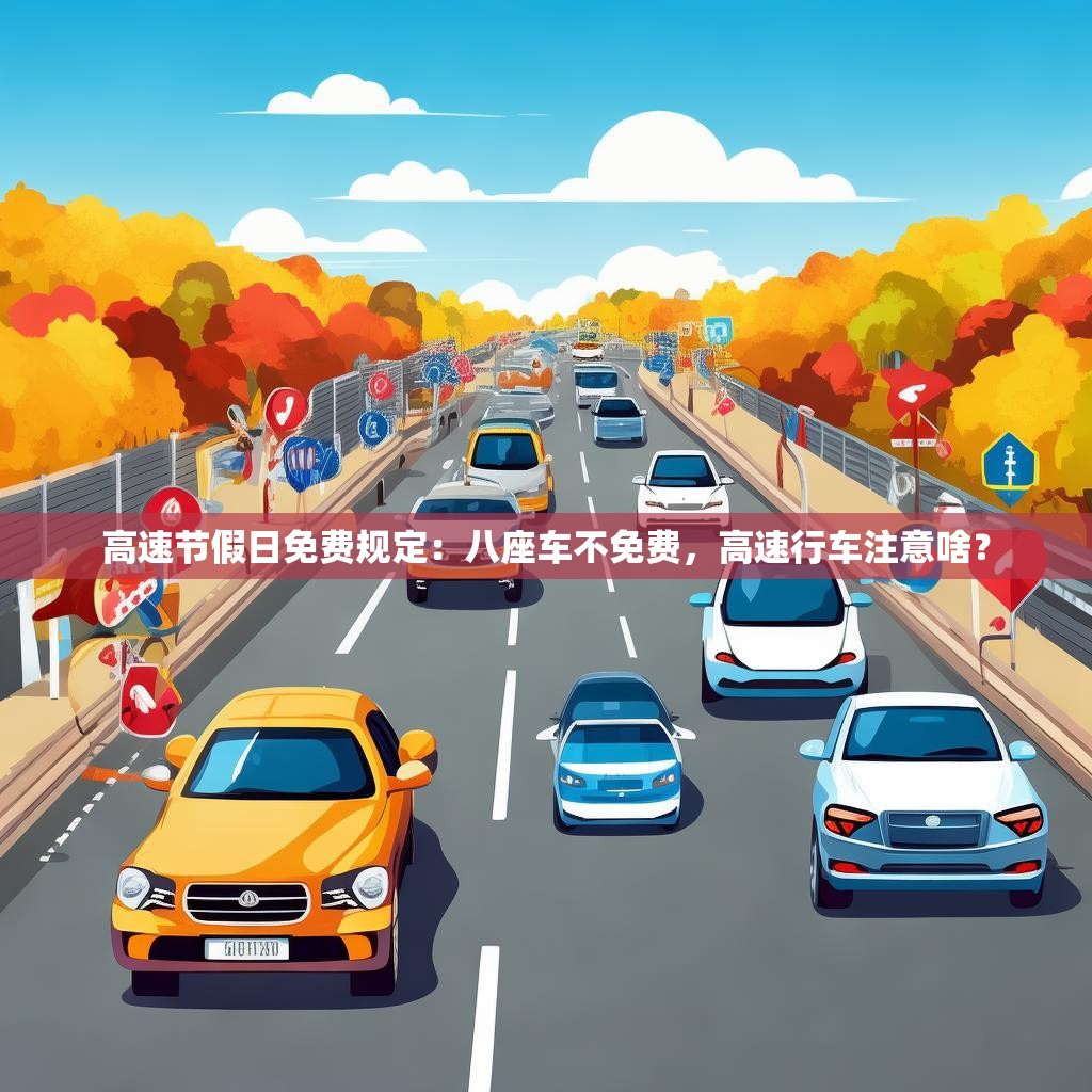 高速节假日免费规定：八座车不免费，高速行车注意啥？