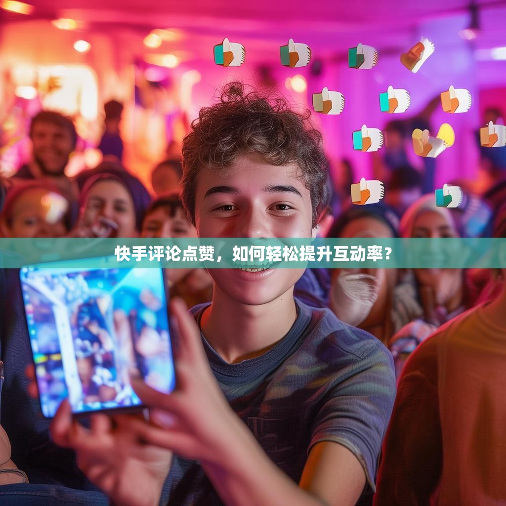 快手评论点赞，如何轻松提升互动率？