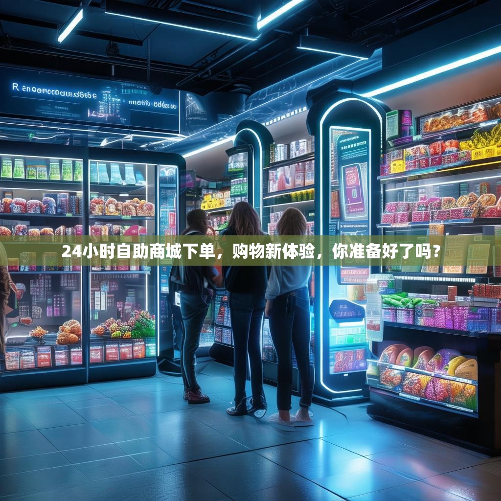 24小时自助商城下单，购物新体验，你准备好了吗？