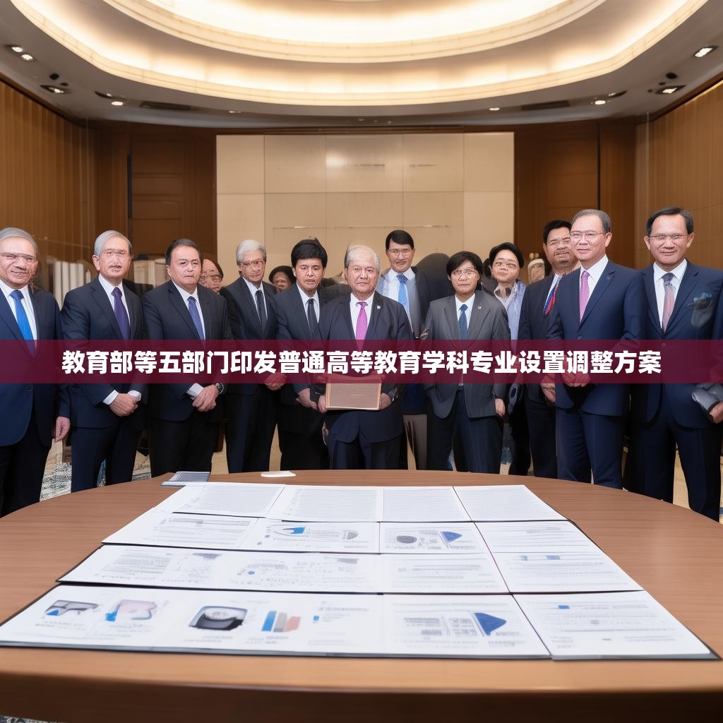 教育部等五部门印发普通高等教育学科专业设置调整方案