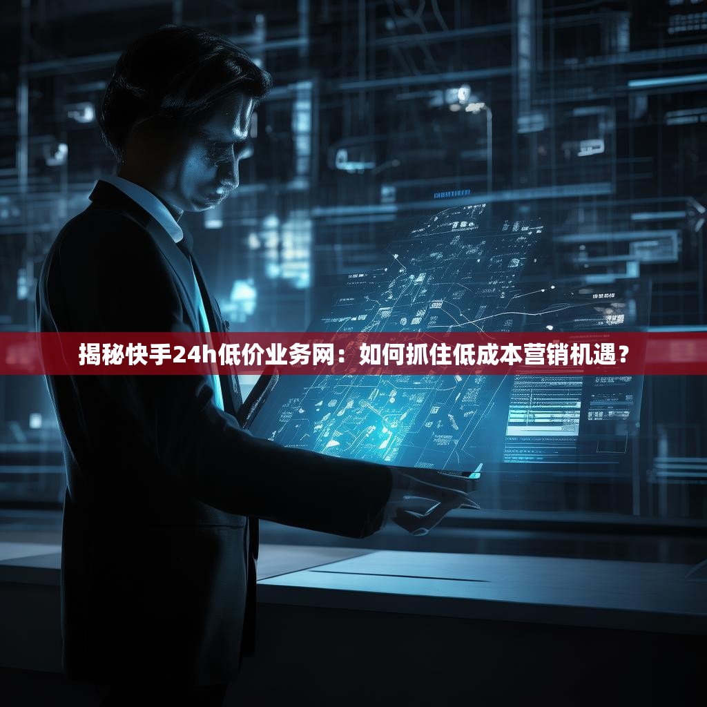 揭秘快手24h低价业务网:如何抓住低成本营销机遇?