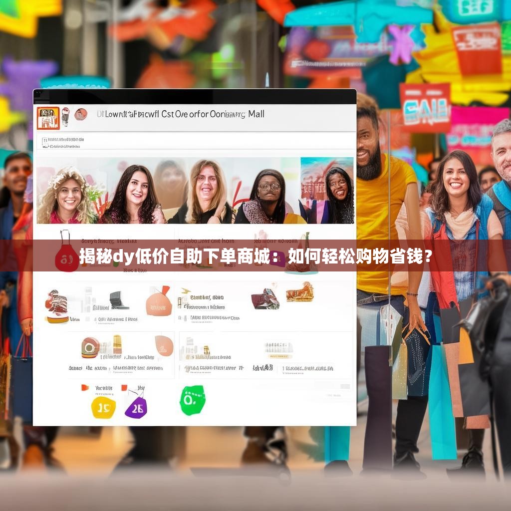 揭秘dy低价自助下单商城:如何轻松购物省钱?