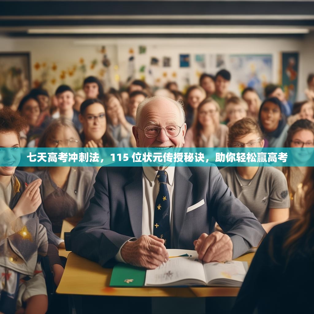 七天高考冲刺法，115 位状元传授秘诀，助你轻松赢高考