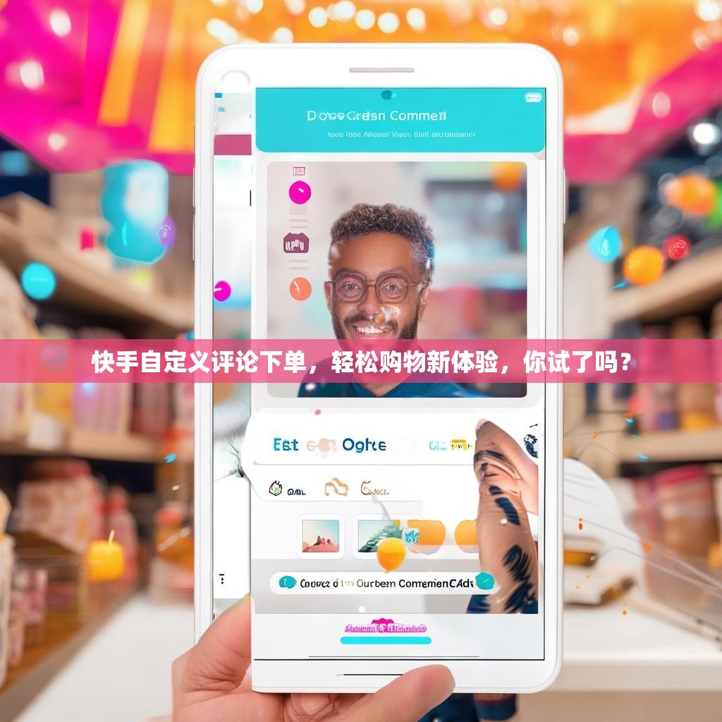 快手自定义评论下单,轻松购物新体验,你试了吗?