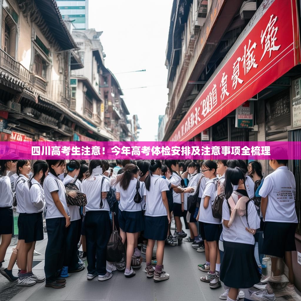 四川高考生注意！今年高考体检安排及注意事项全梳理