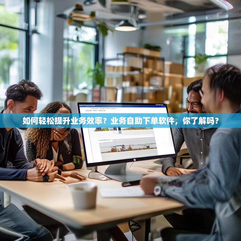 如何轻松提升业务效率?业务自助下单软件,你了解吗?