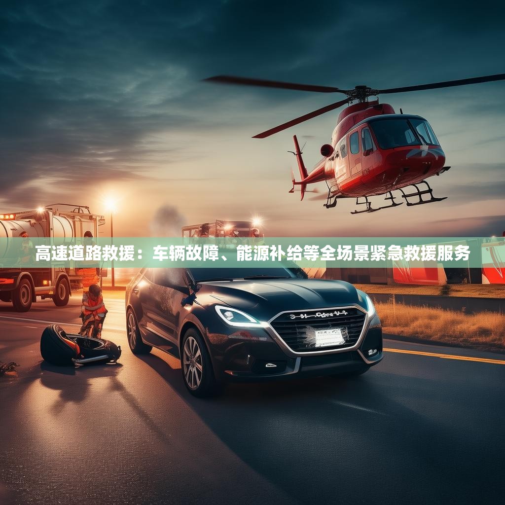 高速道路救援：车辆故障、能源补给等全场景紧急救援服务