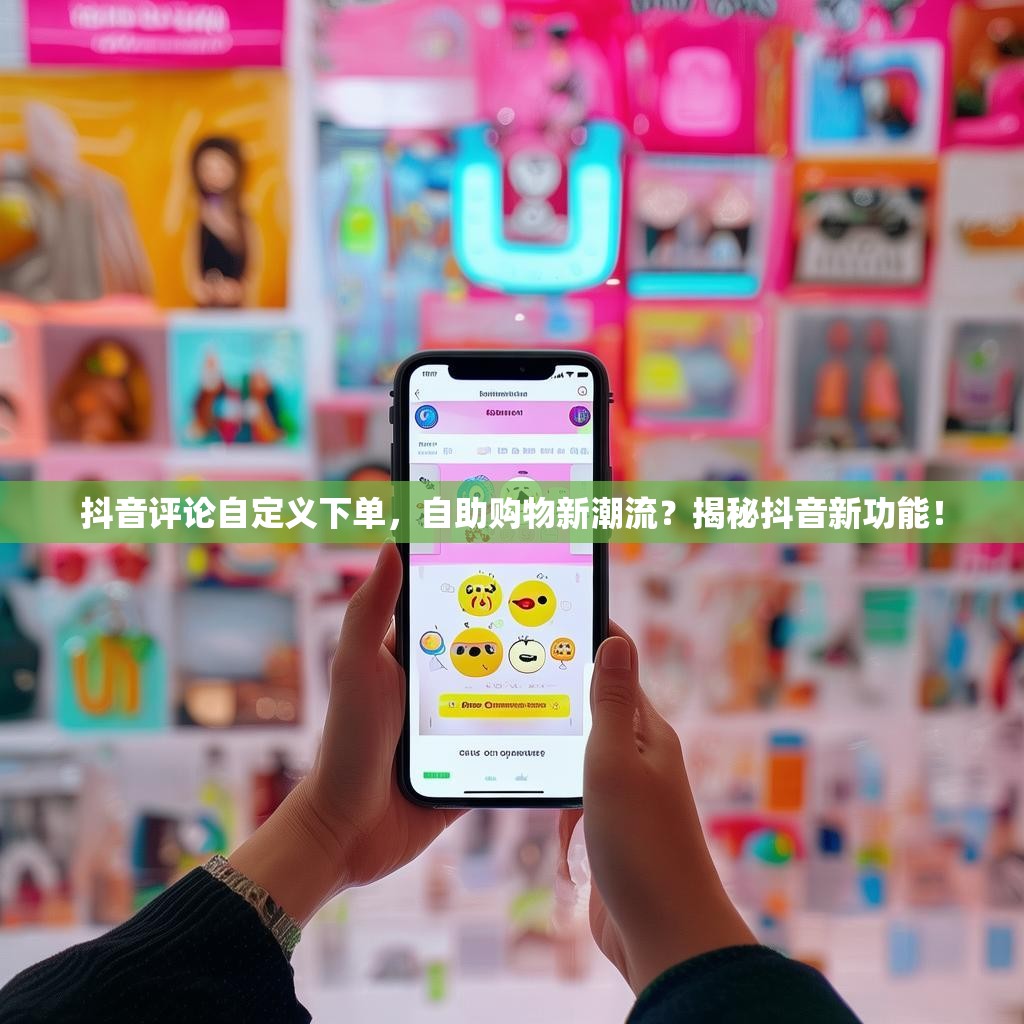 抖音评论自定义下单，自助购物新潮流？揭秘抖音新功能！