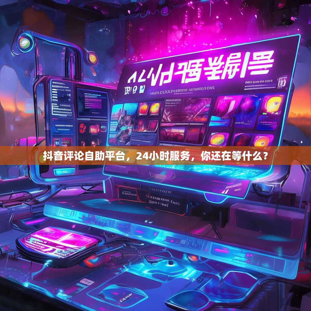 抖音评论自助平台，24小时服务，你还在等什么？