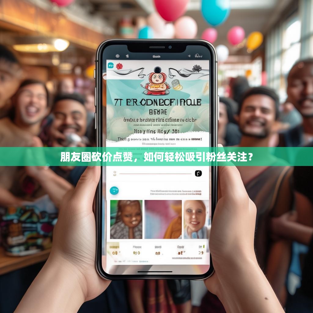 朋友圈砍价点赞，如何轻松吸引粉丝关注？