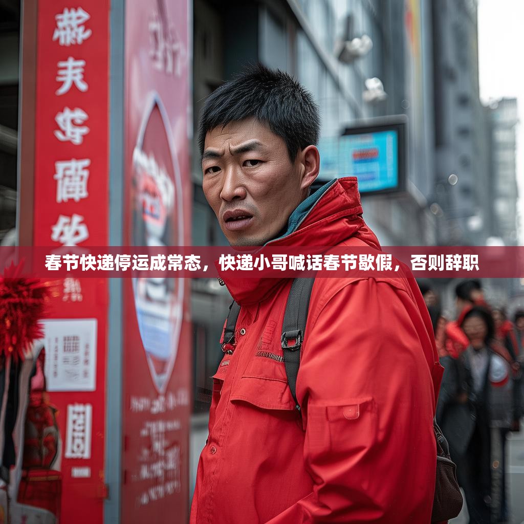 春节快递停运成常态，快递小哥喊话春节歇假，否则辞职