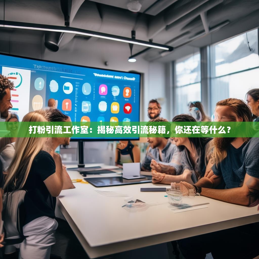 打粉引流工作室：揭秘高效引流秘籍，你还在等什么？