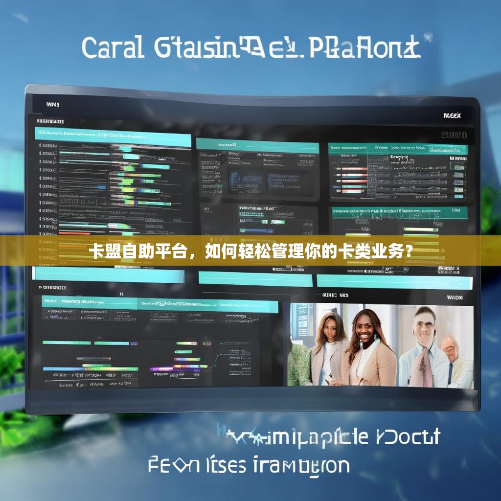 卡盟自助平台，如何轻松管理你的卡类业务？
