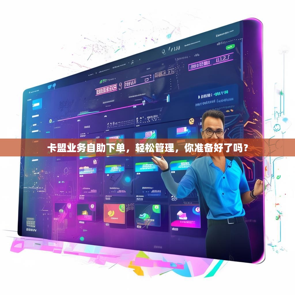 卡盟业务自助下单，轻松管理，你准备好了吗？