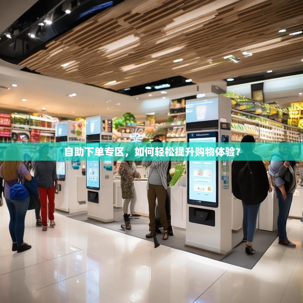 自助下单专区，如何轻松提升购物体验？