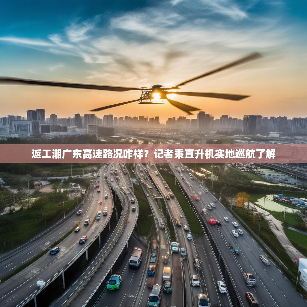 返工潮广东高速路况咋样？记者乘直升机实地巡航了解