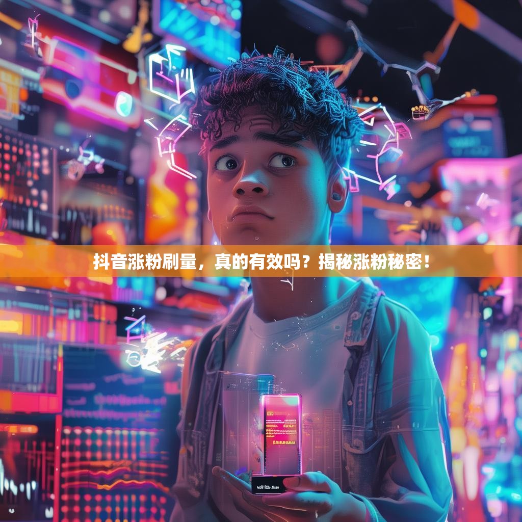 抖音涨粉刷量，真的有效吗？揭秘涨粉秘密！