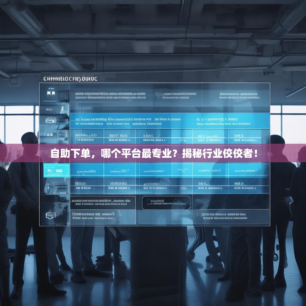 自助下单，哪个平台最专业？揭秘行业佼佼者！