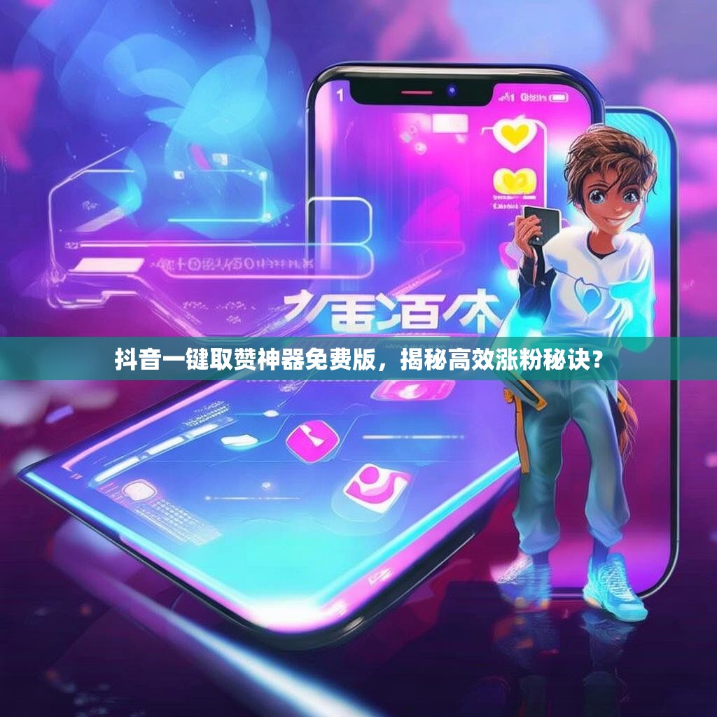 抖音一键取赞神器免费版，揭秘高效涨粉秘诀？