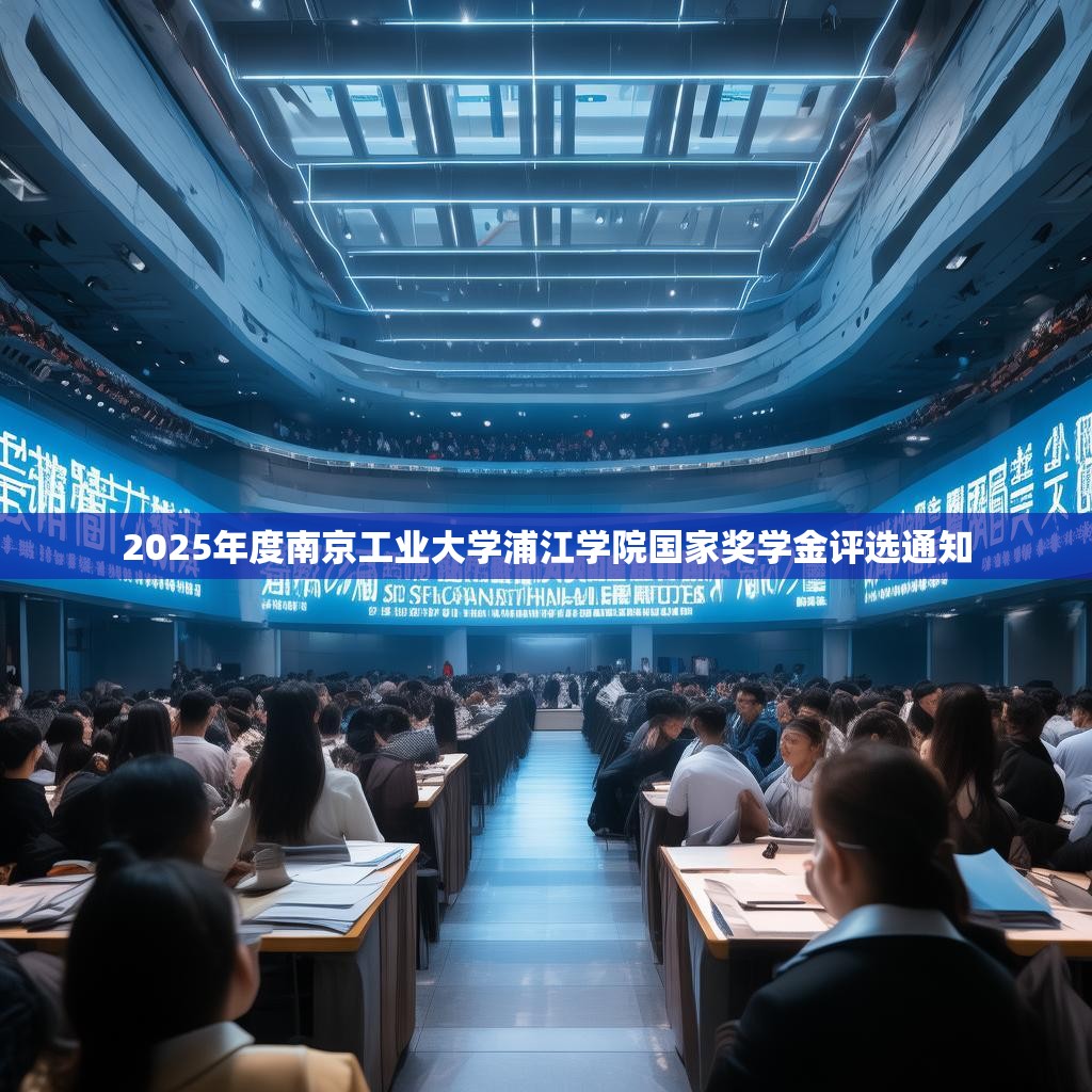 2025年度南京工业大学浦江学院国家奖学金评选通知