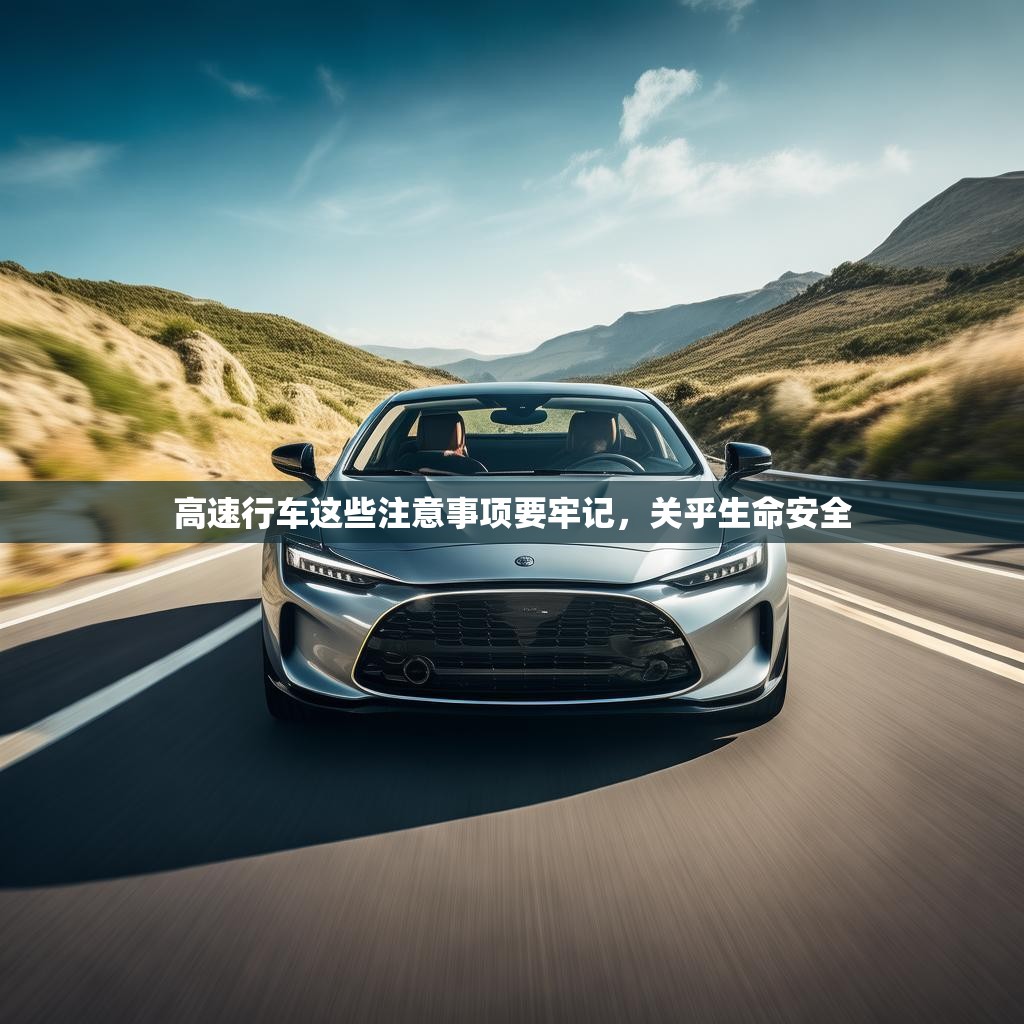 高速行车这些注意事项要牢记，关乎生命安全