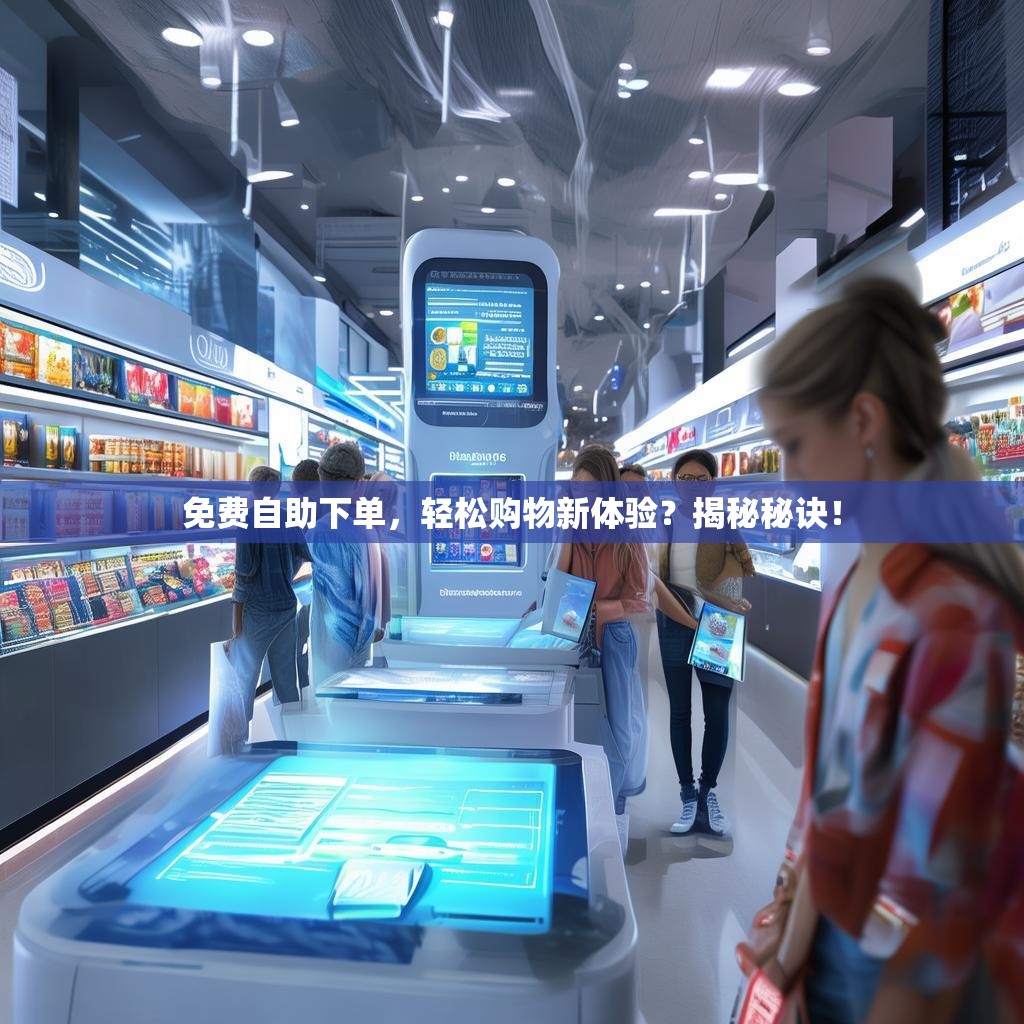 免费自助下单,轻松购物新体验?揭秘秘诀!