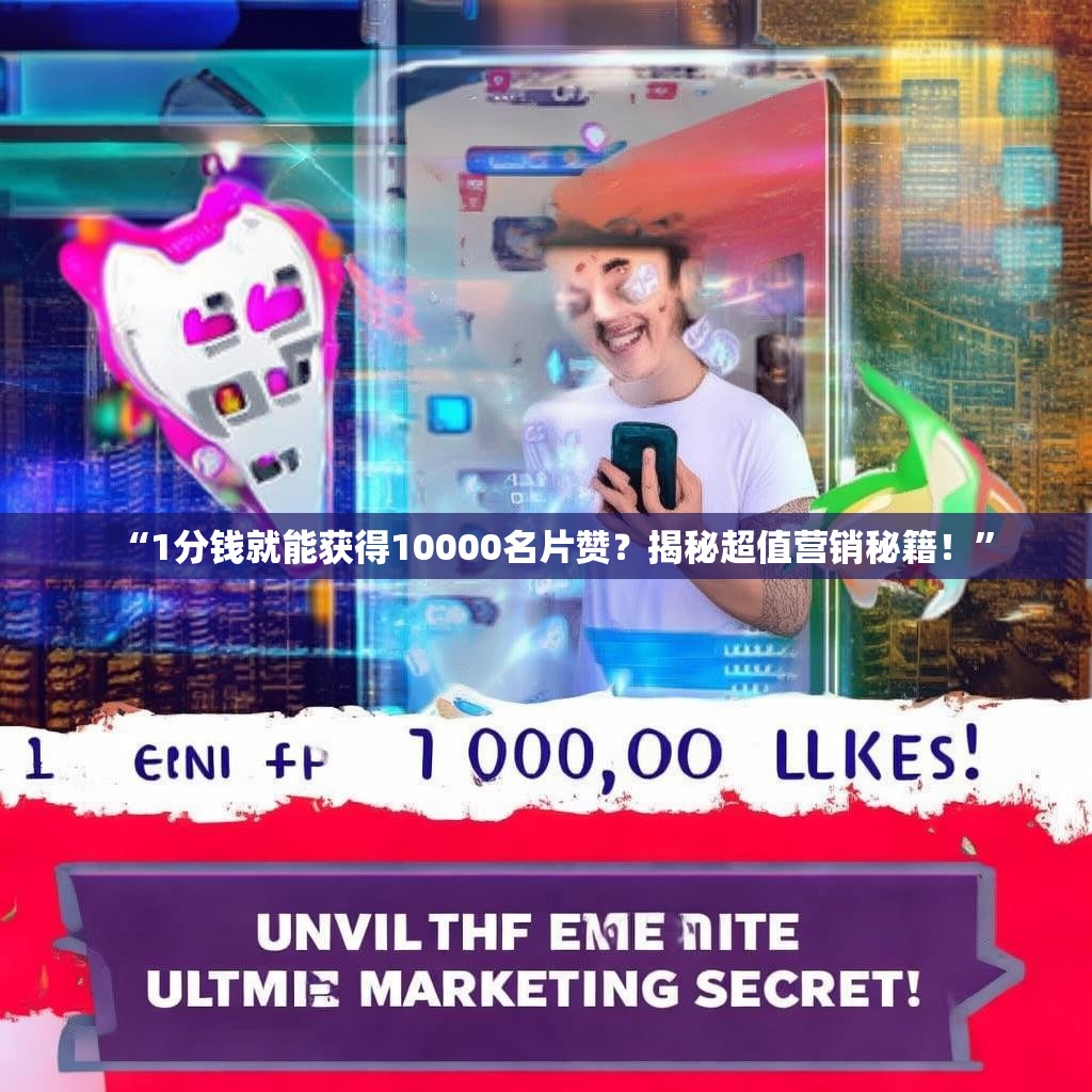 “1分钱就能获得10000名片赞？揭秘超值营销秘籍！”