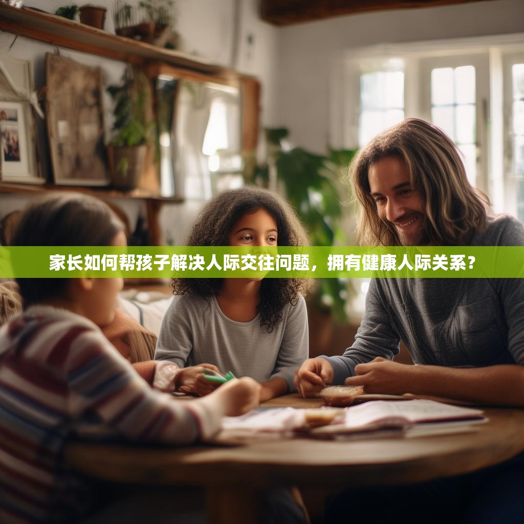 家长如何帮孩子解决人际交往问题，拥有健康人际关系？