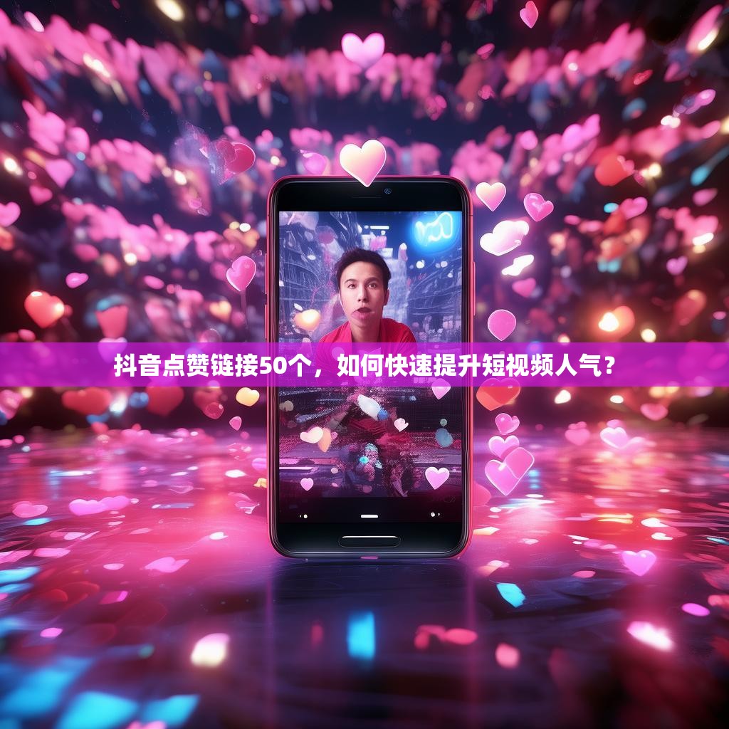 抖音点赞链接50个，如何快速提升短视频人气？