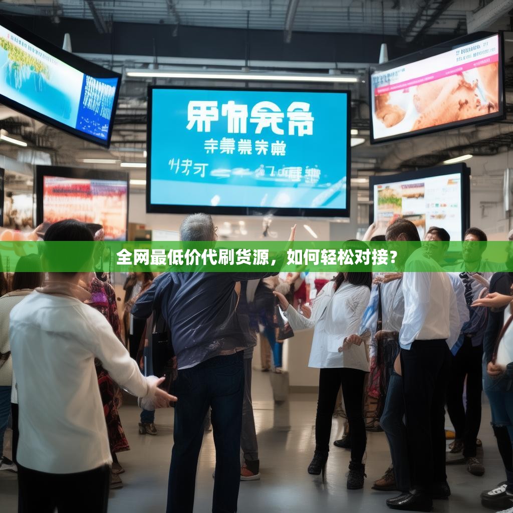 全网最低价代刷货源，如何轻松对接？