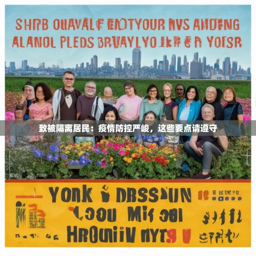 致被隔离居民：疫情防控严峻，这些要点请遵守