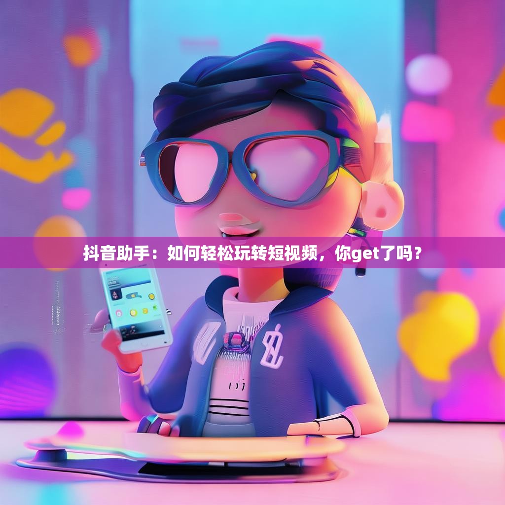 抖音助手：如何轻松玩转短视频，你get了吗？