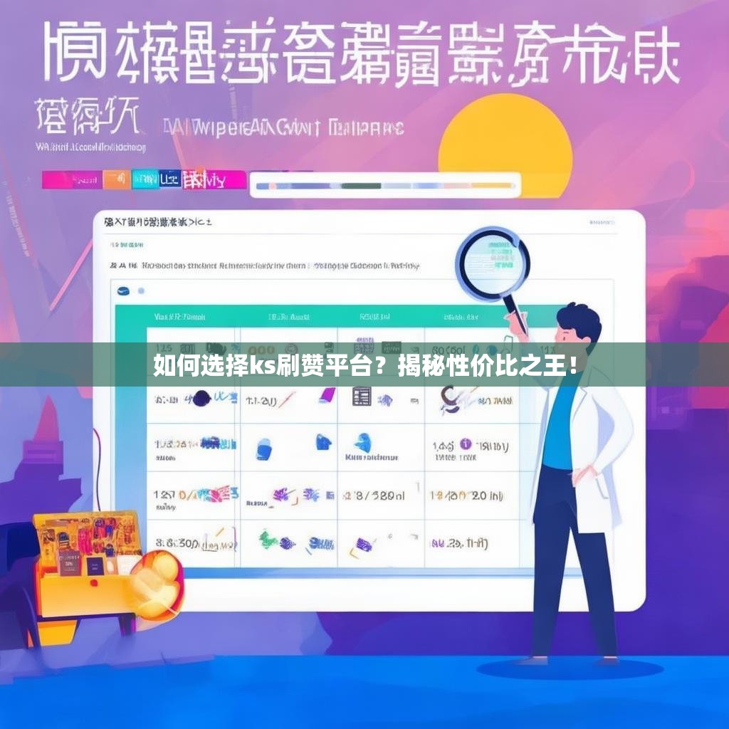如何选择ks刷赞平台？揭秘性价比之王！