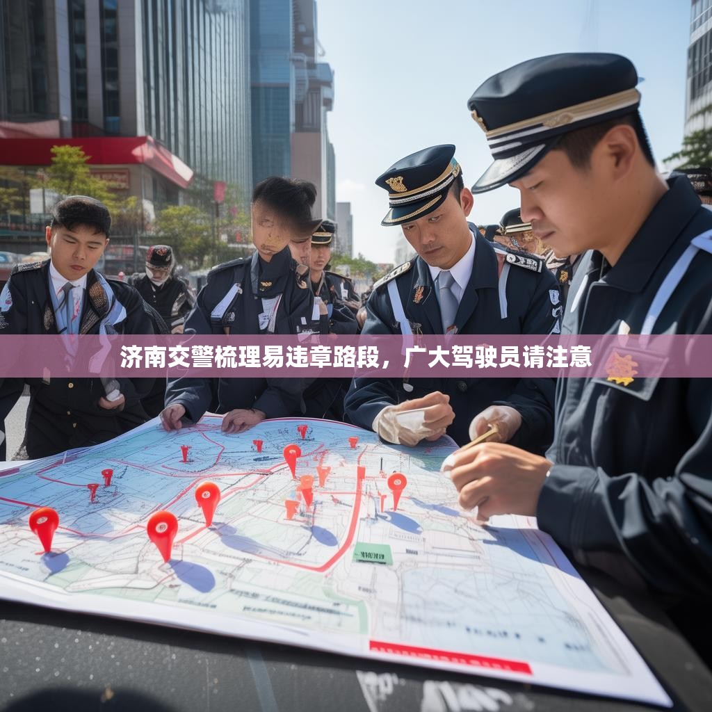 济南交警梳理易违章路段，广大驾驶员请注意