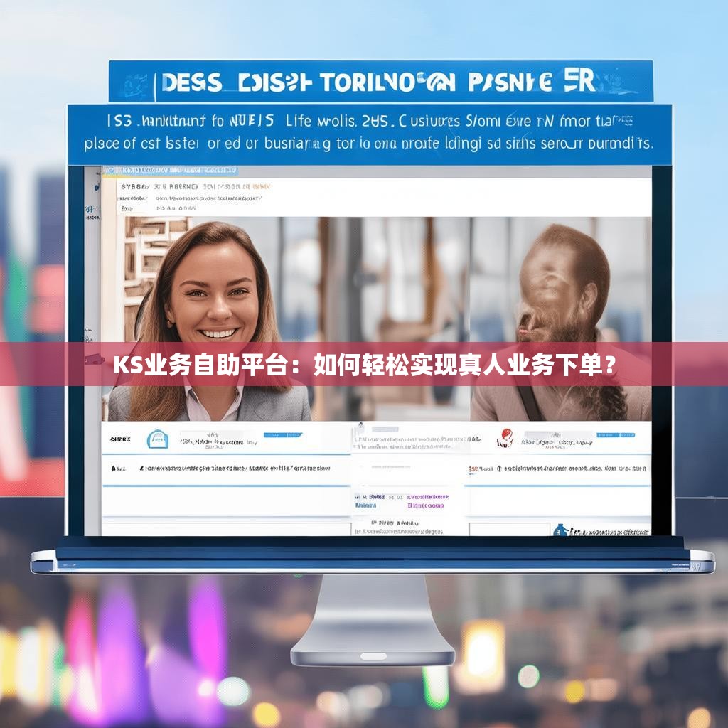 KS业务自助平台:如何轻松实现真人业务下单?
