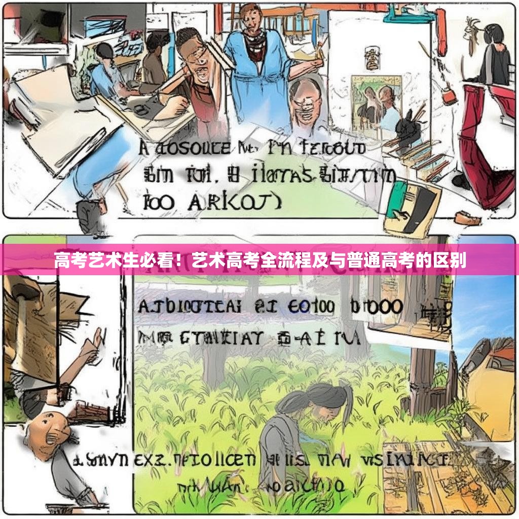高考艺术生必看！艺术高考全流程及与普通高考的区别