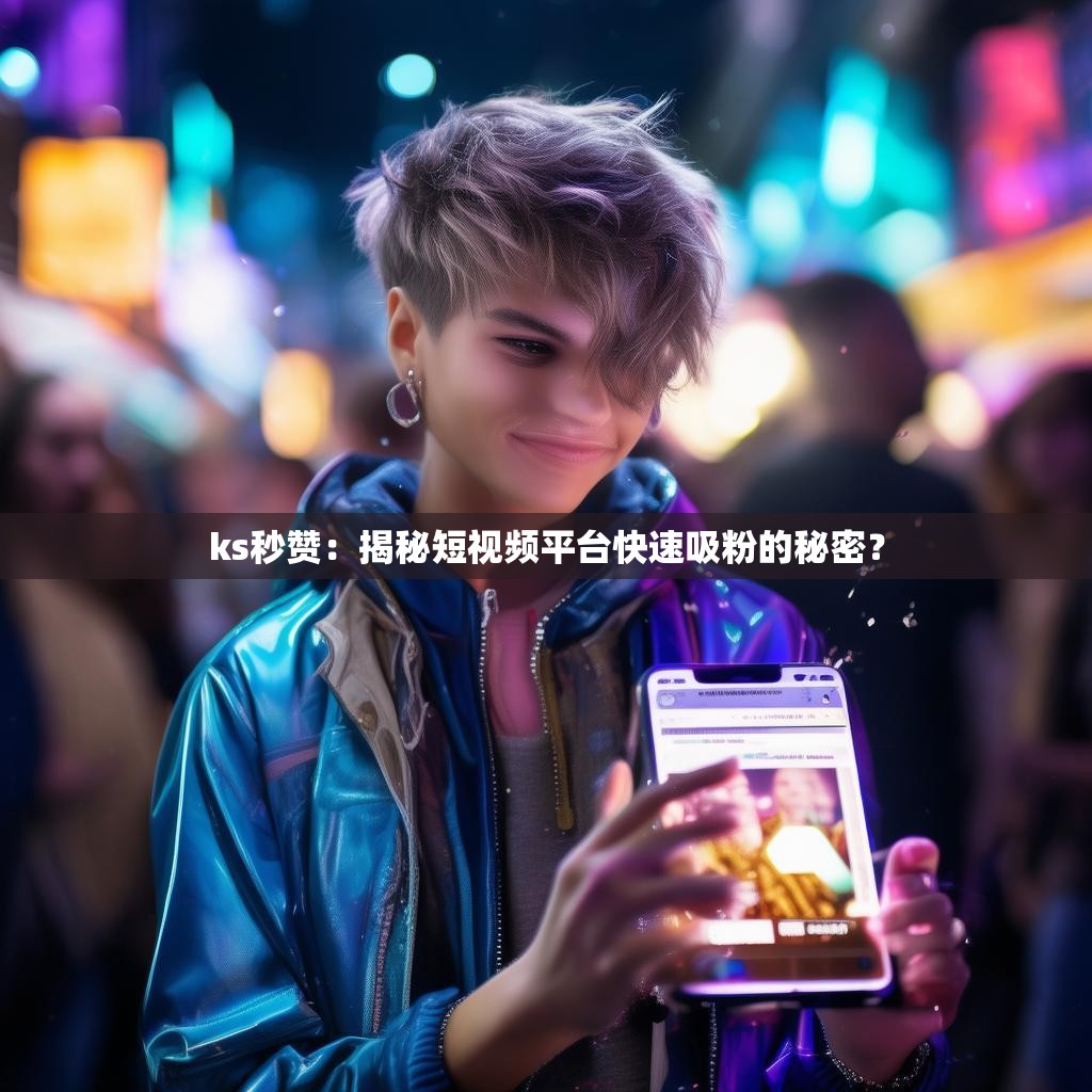 ks秒赞：揭秘短视频平台快速吸粉的秘密？