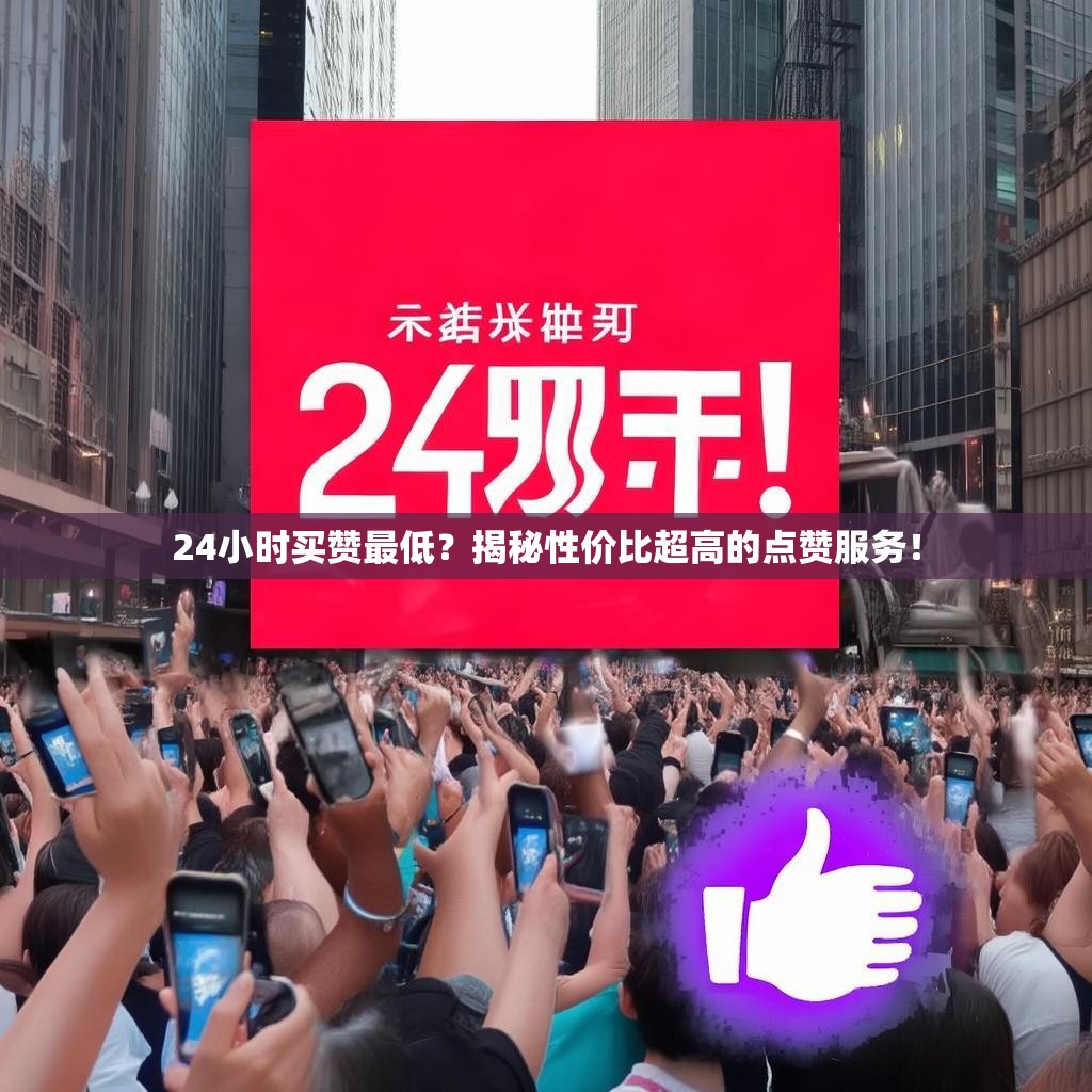 24小时买赞最低？揭秘性价比超高的点赞服务！