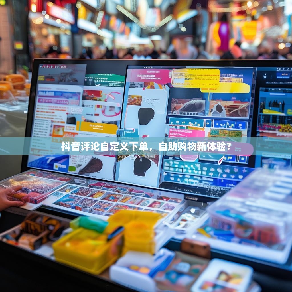 抖音评论自定义下单，自助购物新体验？