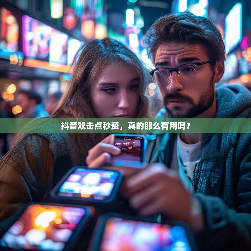 抖音双击点秒赞，真的那么有用吗？