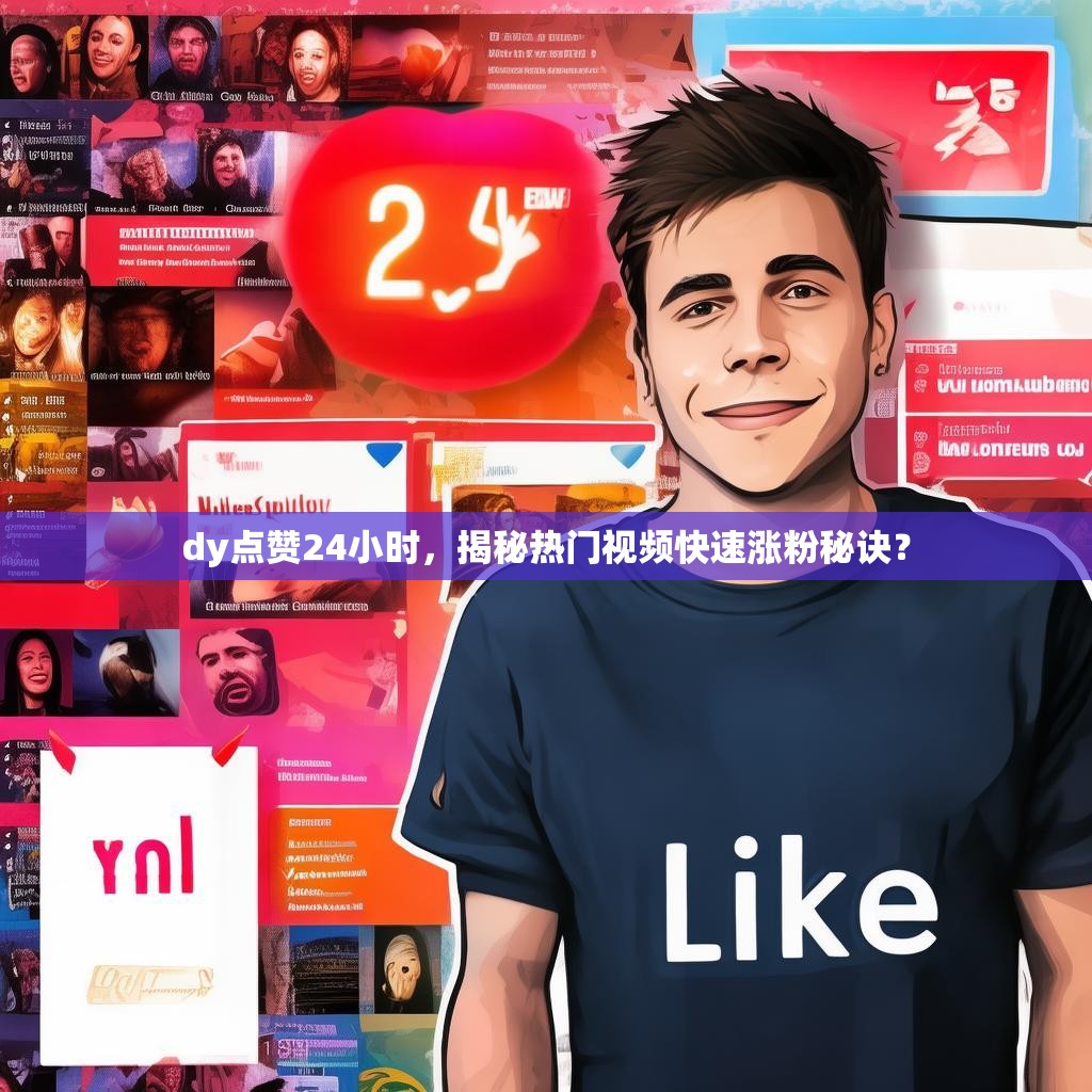 dy点赞24小时，揭秘热门视频快速涨粉秘诀？