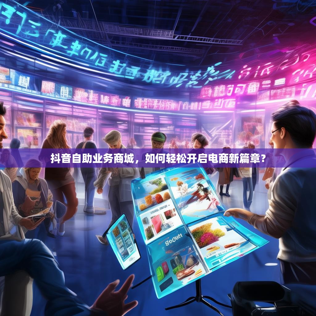 抖音自助业务商城，如何轻松开启电商新篇章？