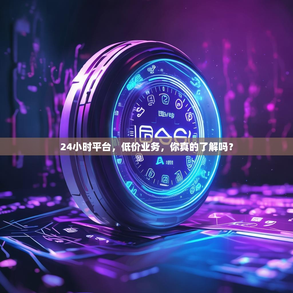 24小时平台，低价业务，你真的了解吗？