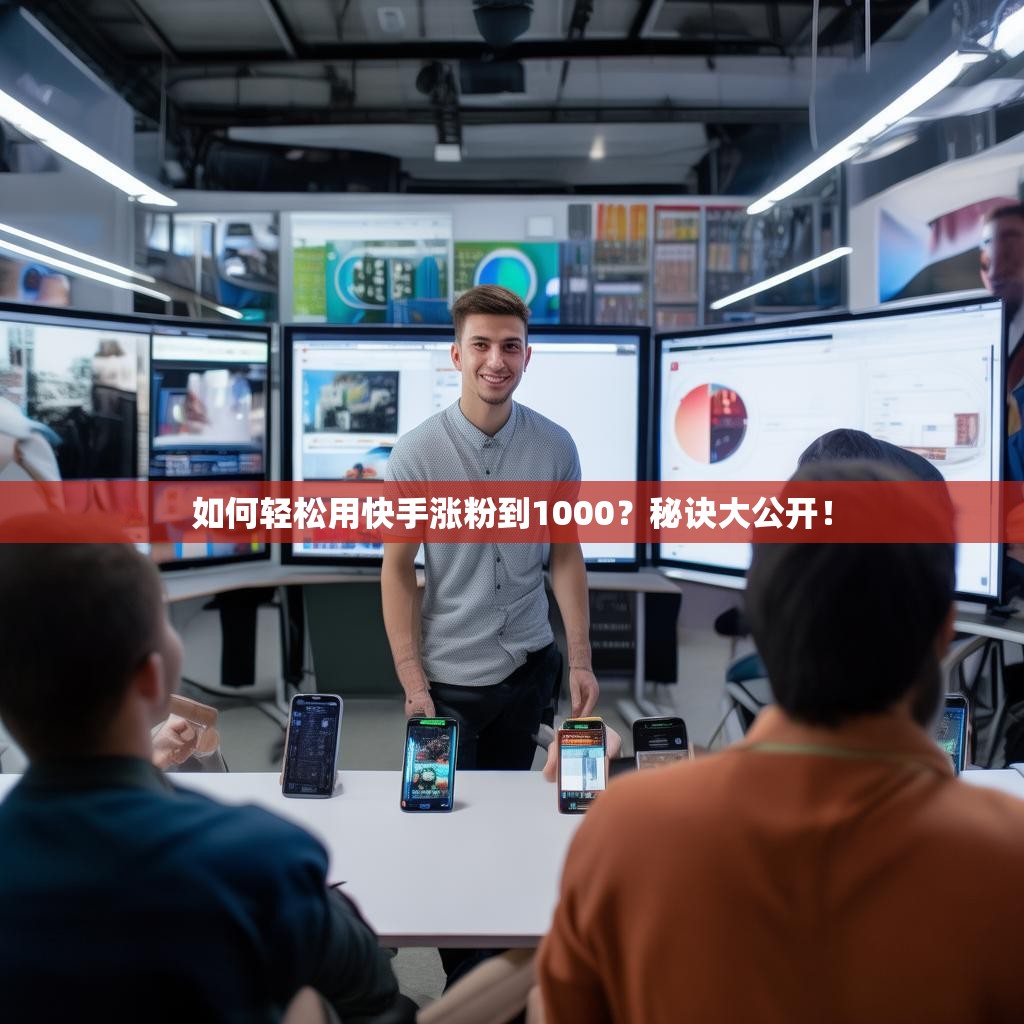 如何轻松用快手涨粉到1000？秘诀大公开！